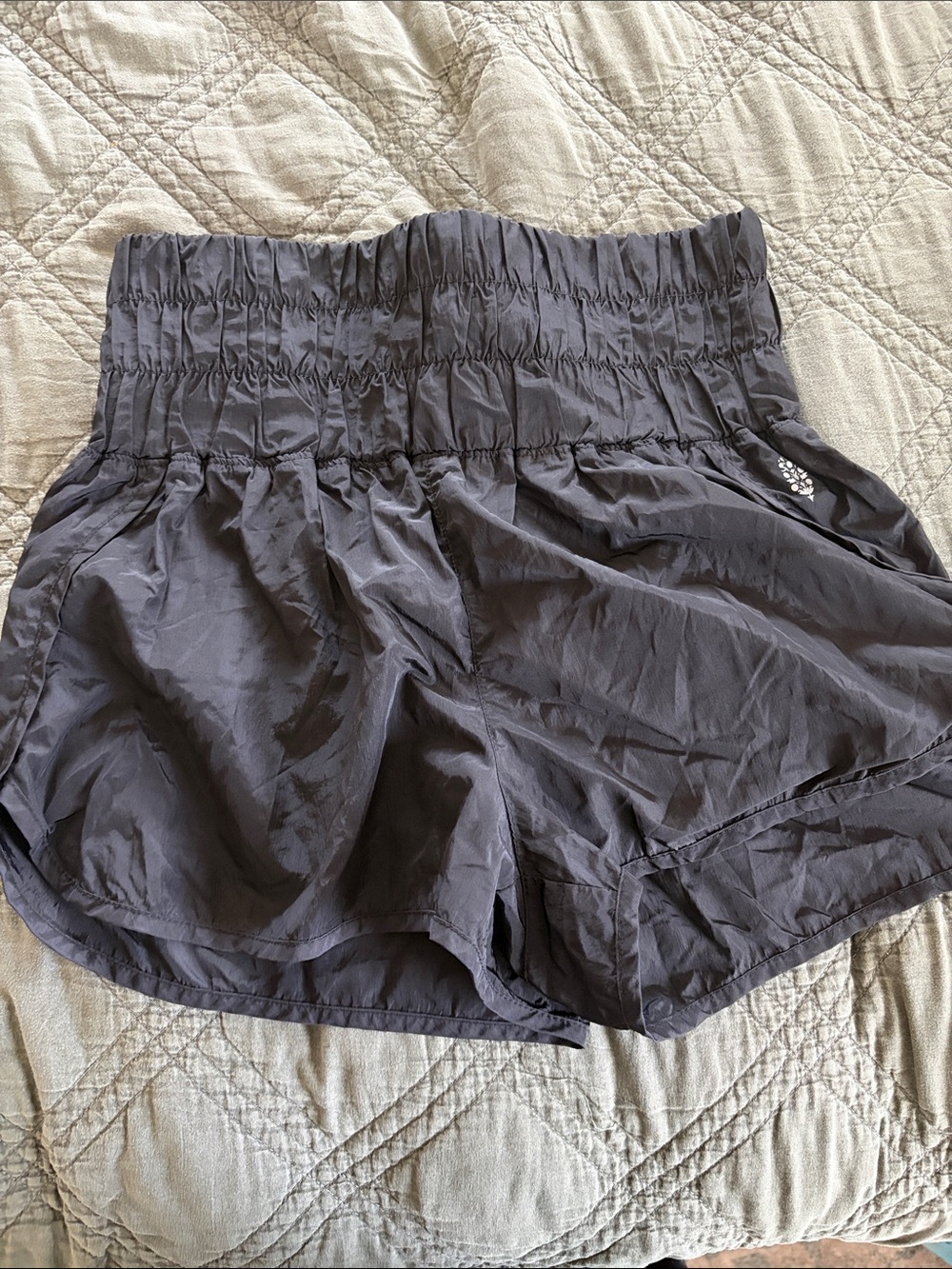FP Movement by Free People Black High-Waist Athletic Shorts